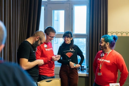 The AppTweak sponsor stand