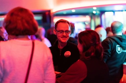 Discussions at the party