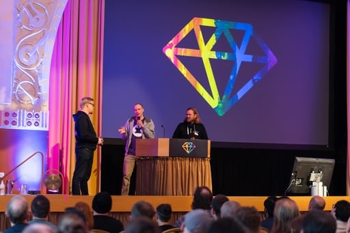 Surprise award presentation to Matias Korhonen